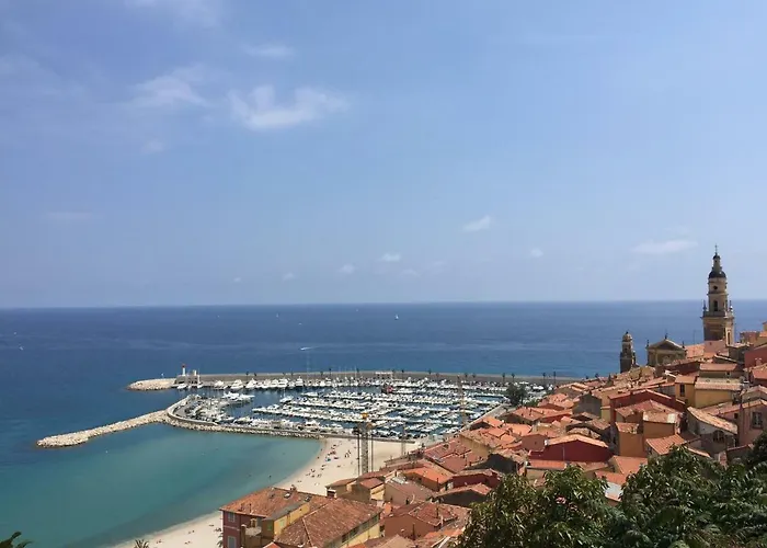 Nella Vecchia Citta Con Vista Mare Apartamento Menton